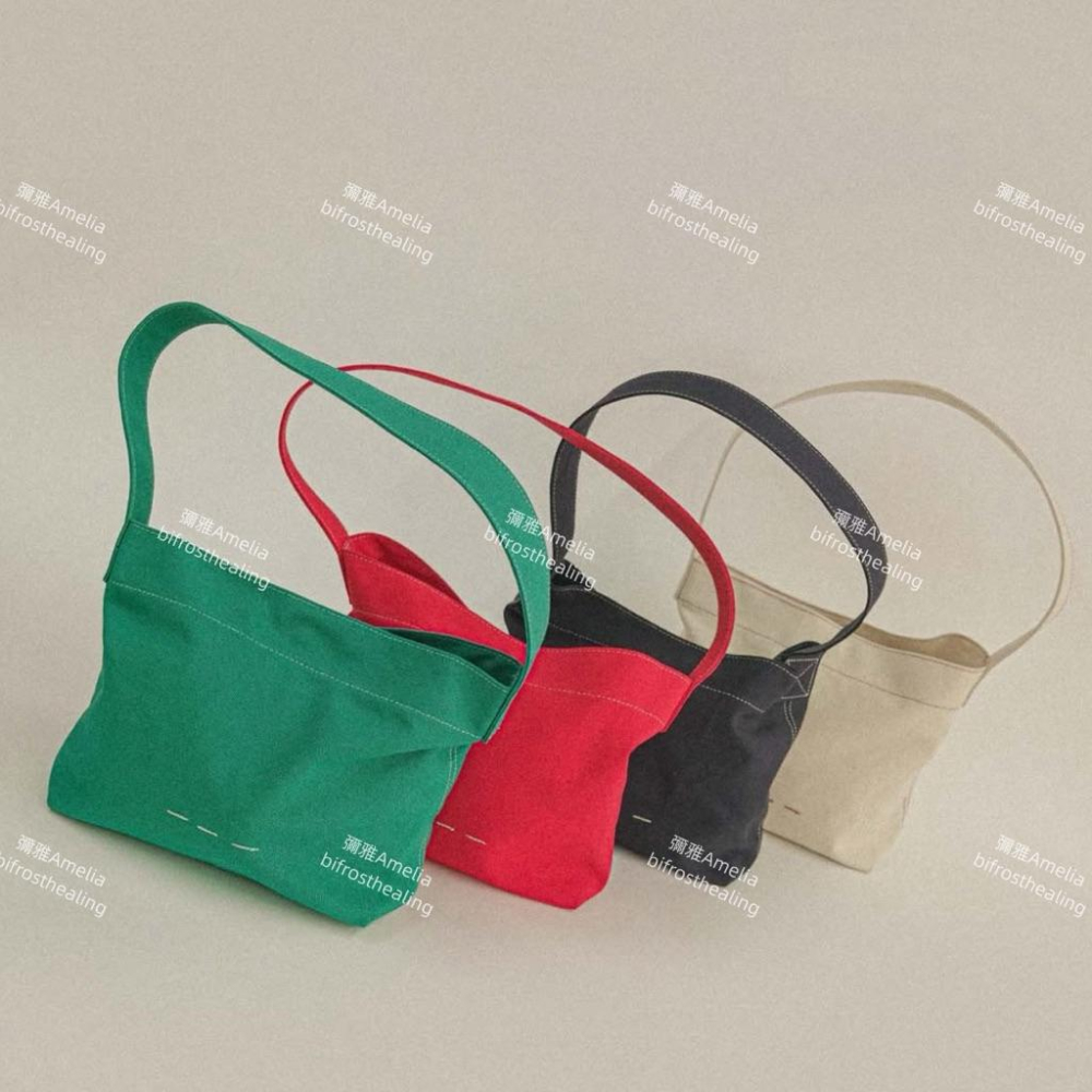 韓國代購「現貨」tu e toi 「紅」dearest vintage canvas daily bag 帆布包-細節圖3