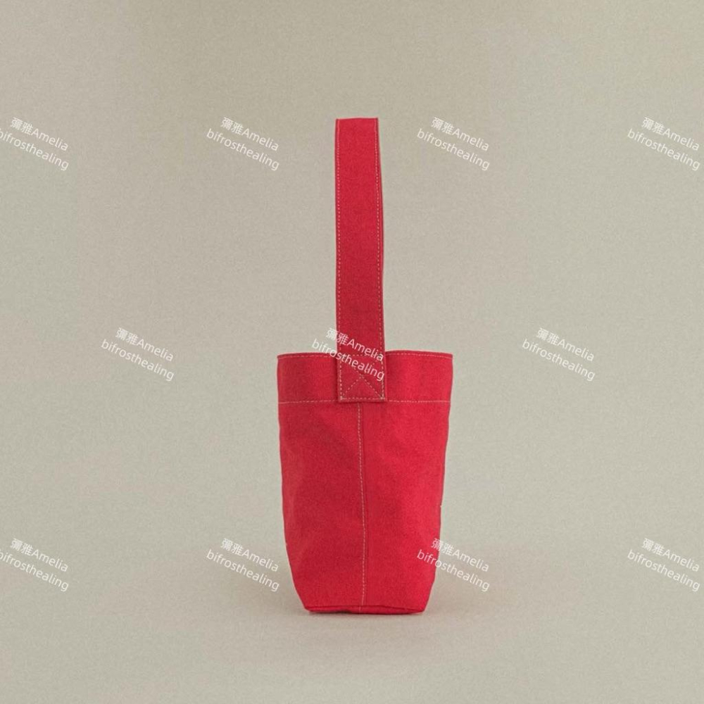 韓國代購「現貨」tu e toi 「紅」dearest vintage canvas daily bag 帆布包-細節圖4