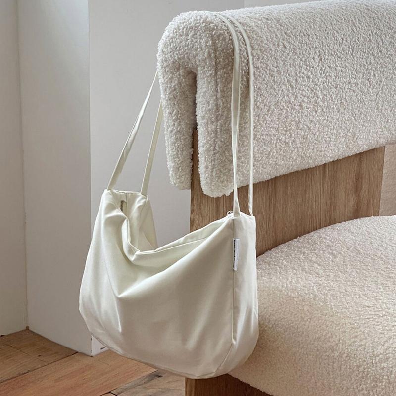 韓國代購「現貨」mucu & ebony Mellow Shoulder Bag帆布包 環保袋 旅遊旅行收納包｜韓國設計-細節圖2