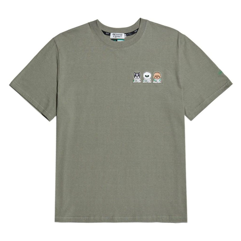 韓國代購「現貨」BC BEYOND CLOSET 襯衫 運動大學T-shirt｜韓國潮牌男女共版-細節圖7