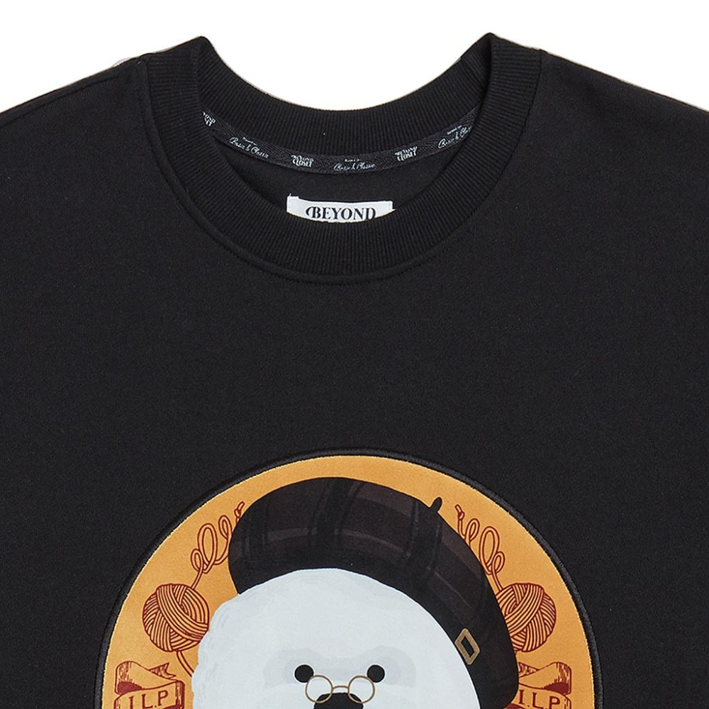 韓國代購「現貨」BC BEYOND CLOSET 襯衫 運動大學T-shirt｜韓國潮牌男女共版-細節圖2