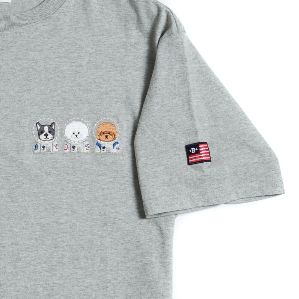 韓國代購「現貨」BC BEYOND CLOSET 襯衫 運動大學T-shirt｜韓國潮牌男女共版衣服-細節圖3
