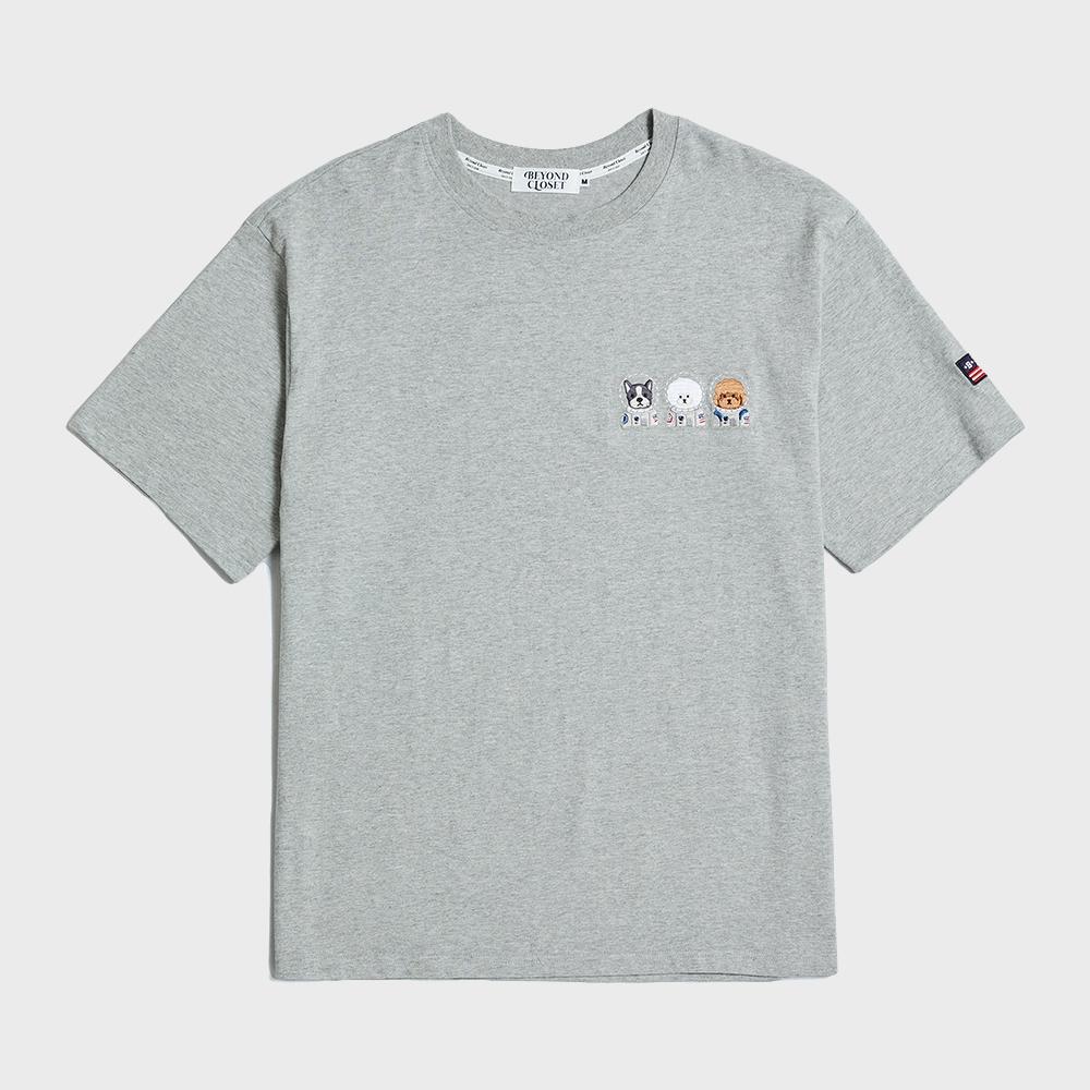 韓國代購「現貨」BC BEYOND CLOSET 襯衫 運動大學T-shirt｜韓國潮牌男女共版衣服-細節圖4