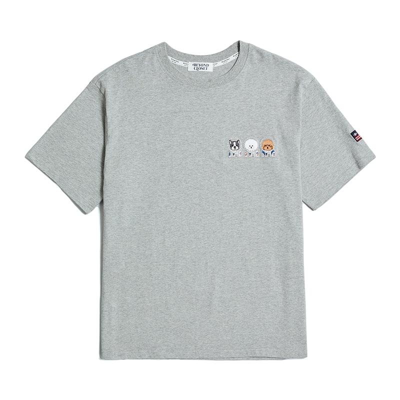 韓國代購「現貨」BC BEYOND CLOSET 襯衫 運動大學T-shirt｜韓國潮牌男女共版衣服-細節圖6
