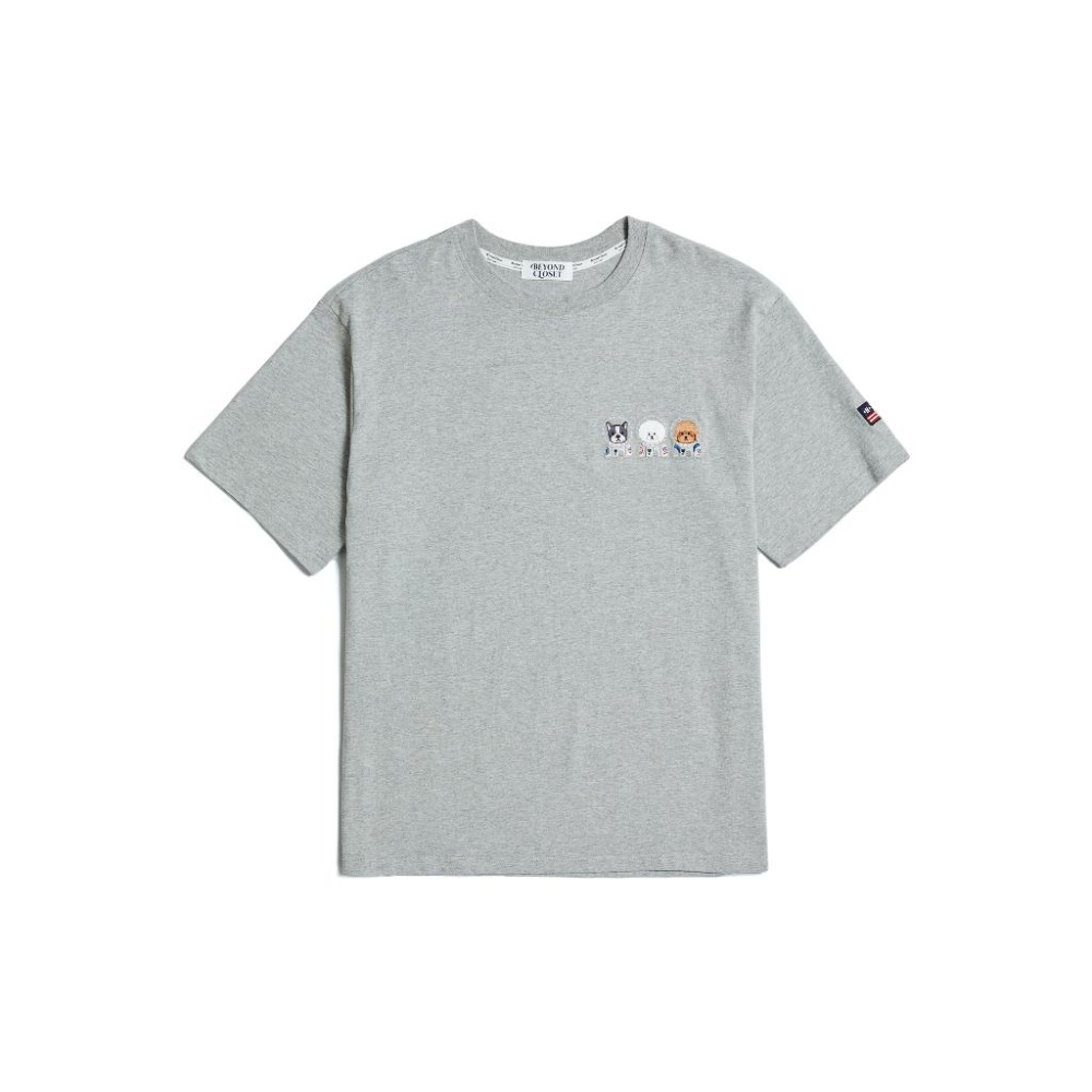 韓國代購「現貨」BC BEYOND CLOSET 襯衫 運動大學T-shirt｜韓國潮牌男女共版衣服-細節圖9