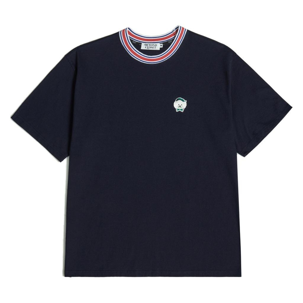韓國代購「現貨」BC BEYOND CLOSET 襯衫運動大學T-shirt｜韓國潮牌男女共版-細節圖6