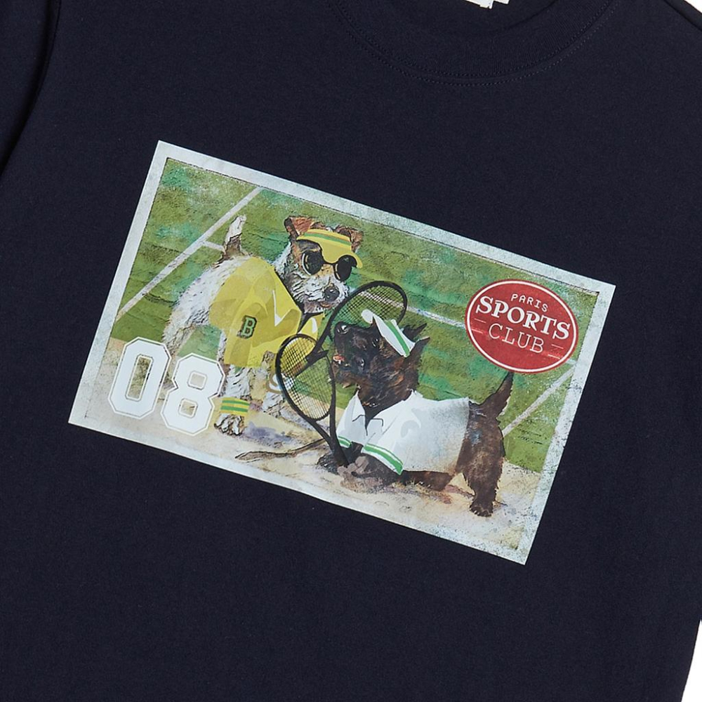 韓國代購「現貨」BC BEYOND CLOSET 襯衫運動大學T-shirt｜韓國潮牌男女共版-細節圖5