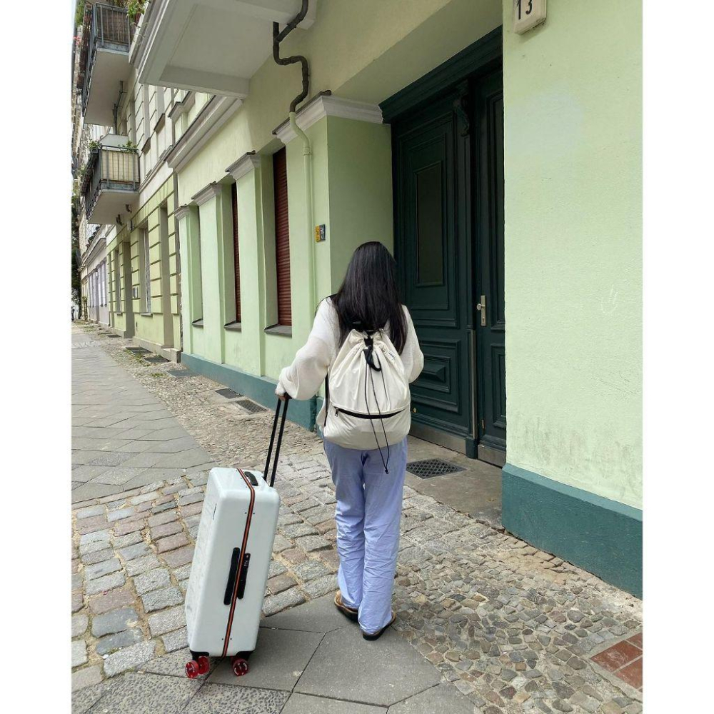 韓國代購「現貨」unfold 後背包 String backpack 旅遊旅行收納包｜韓國設計師選品-細節圖5