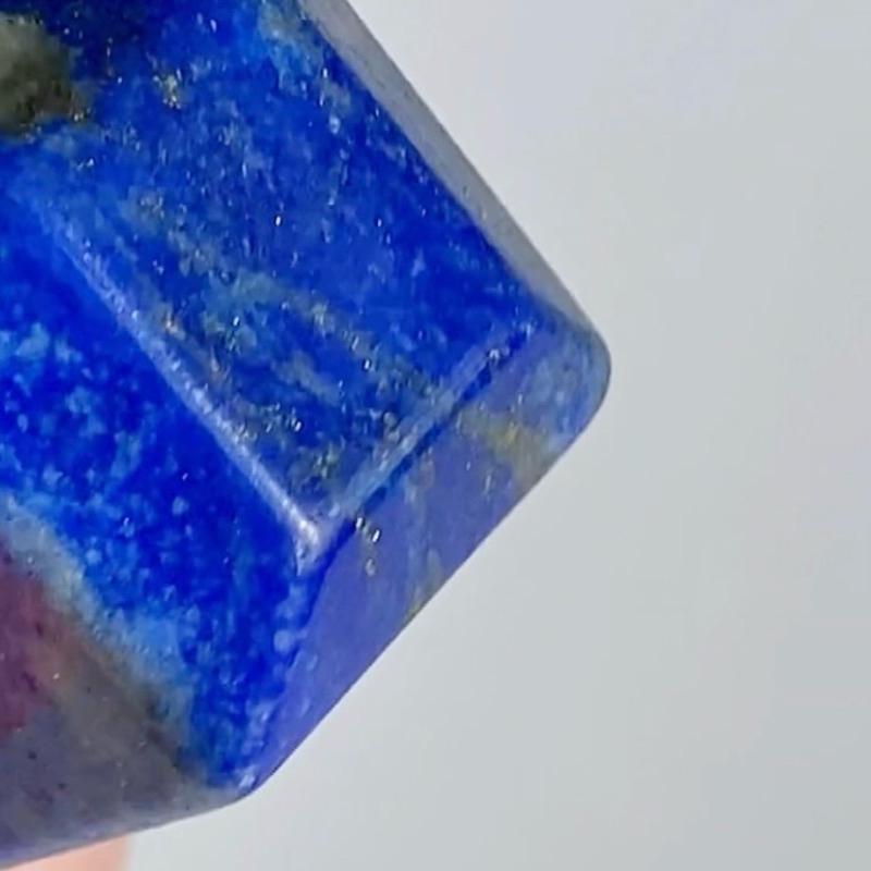 Amelia Jewelry丨刻一方金屑散亂丨阿富汗老料青金石原創設計青金石手串｜篆刻印章/擺件丨礦石療癒水晶法寶-細節圖9