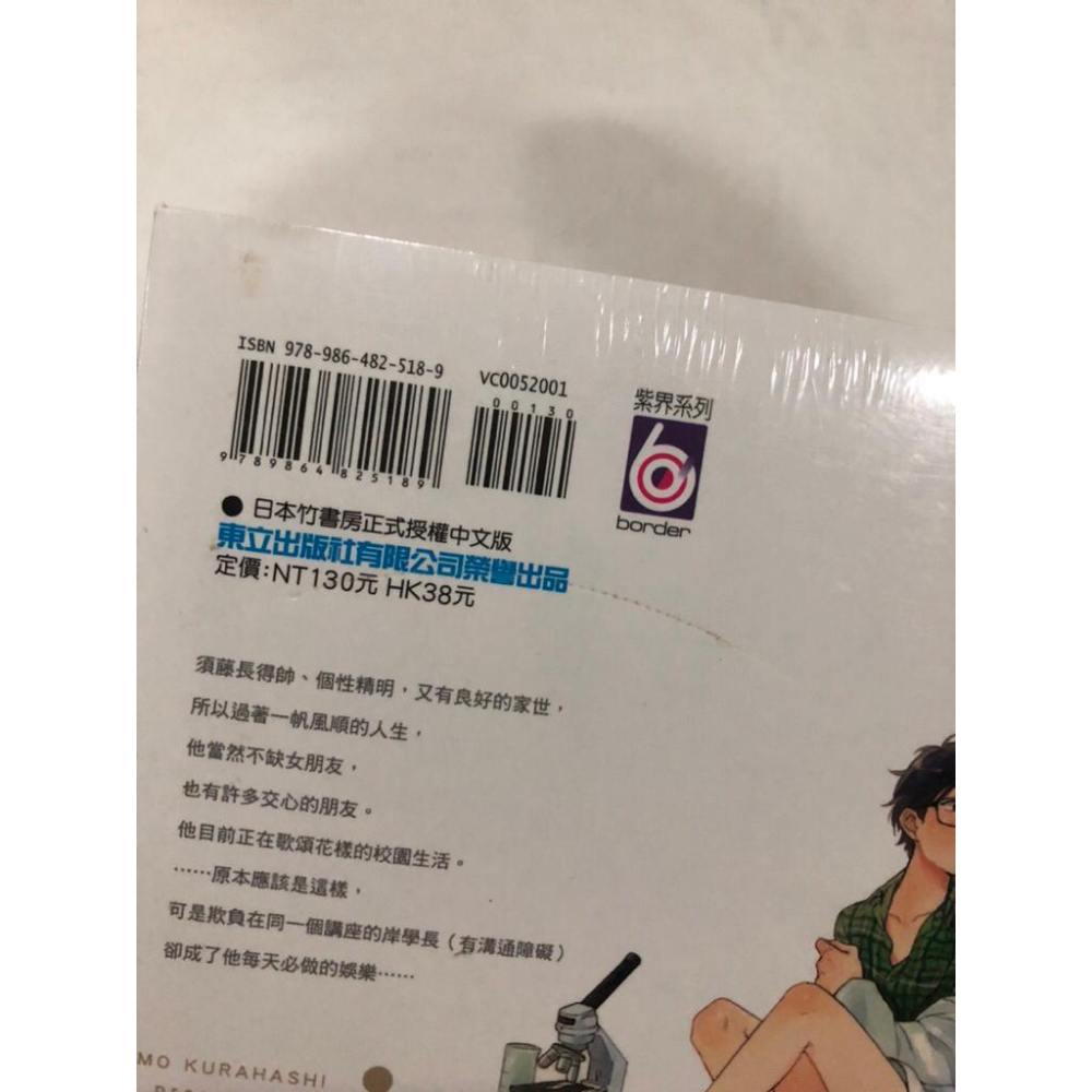首刷、未拆封、私心推薦 🌟 SICK 倉橋トモ　BL漫畫-細節圖3