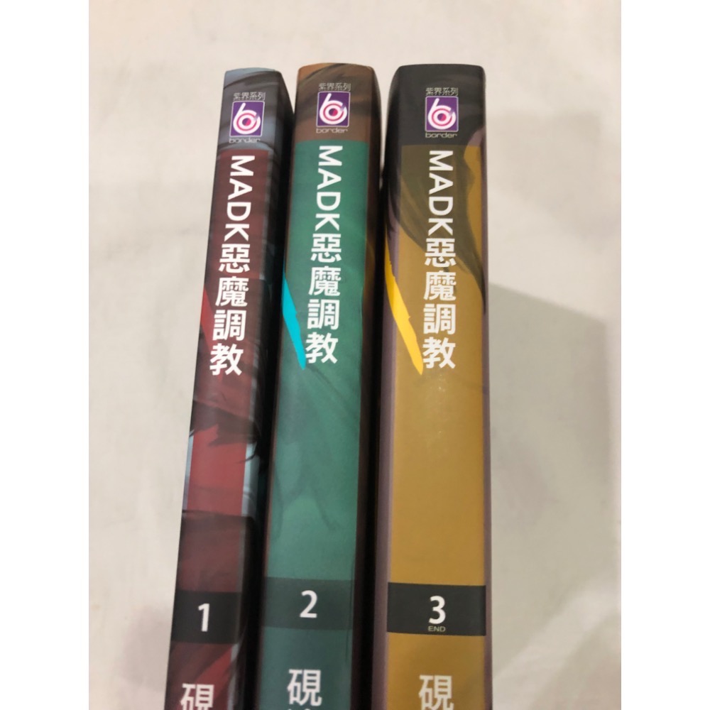 3本價、含首刷卡 、小冊子 🌟 MADK 惡魔調教 1 - 3 BL漫畫 硯遼-細節圖2