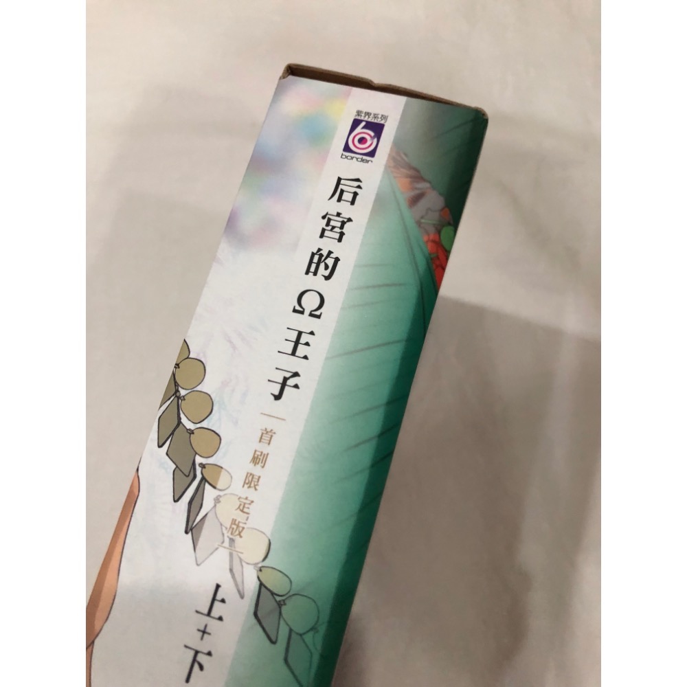 首刷限定 🌟 后宮的Ω王子 上下 BL漫畫 露久ふみ-細節圖2