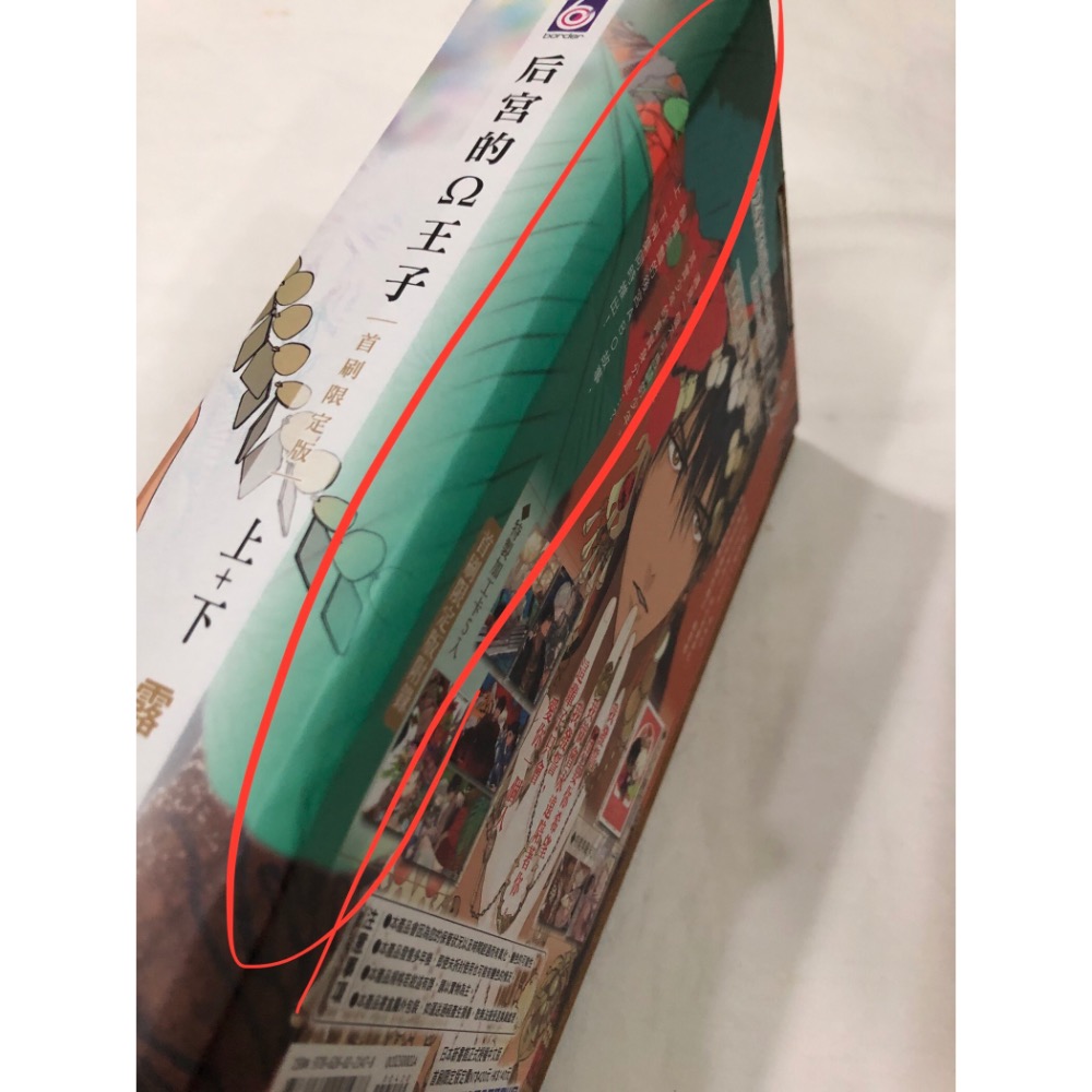 首刷限定 🌟 后宮的Ω王子 上下 BL漫畫 露久ふみ-細節圖10