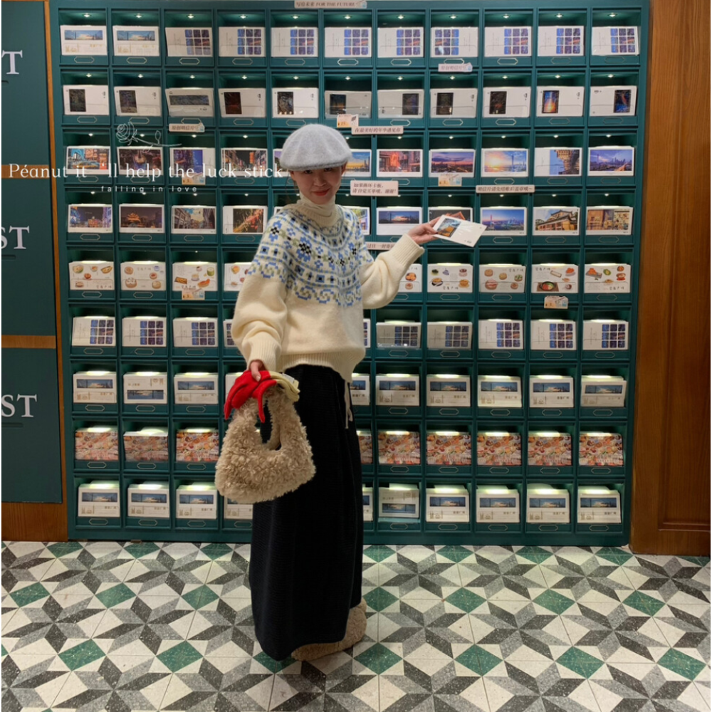 冬季聖誕款費爾島毛衣-細節圖5