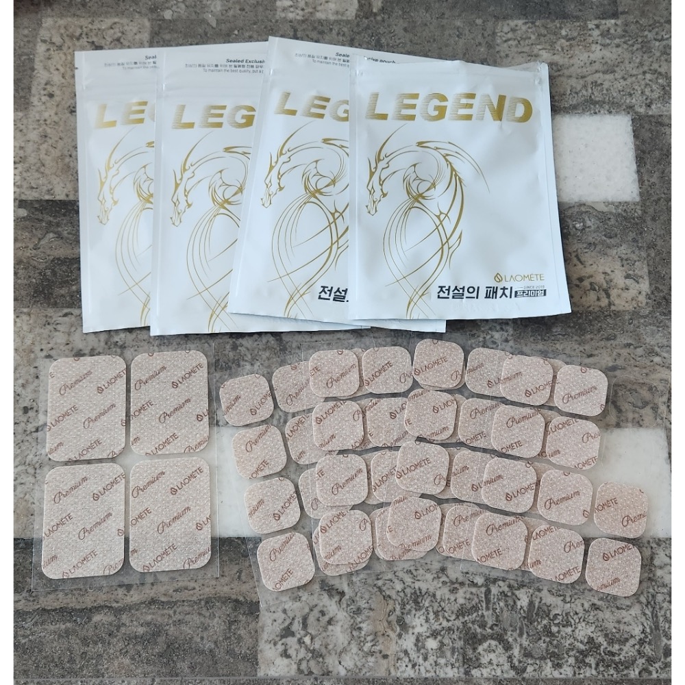 現貨🚀韓國正品代購🇰🇷LEGEND萬能貼布💥金色高階款一包52片裝（48+4）-細節圖2