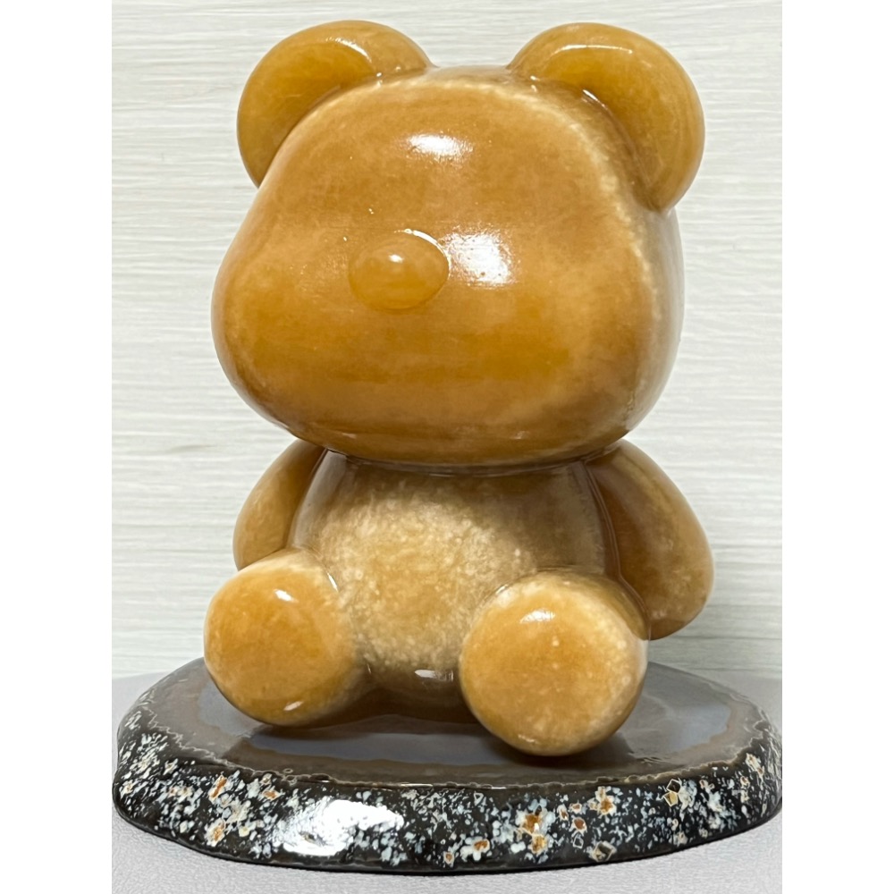 。熊。🐻 💚｜大熊礦石擺件｜。佘太翠 。糖料。🌸-細節圖2