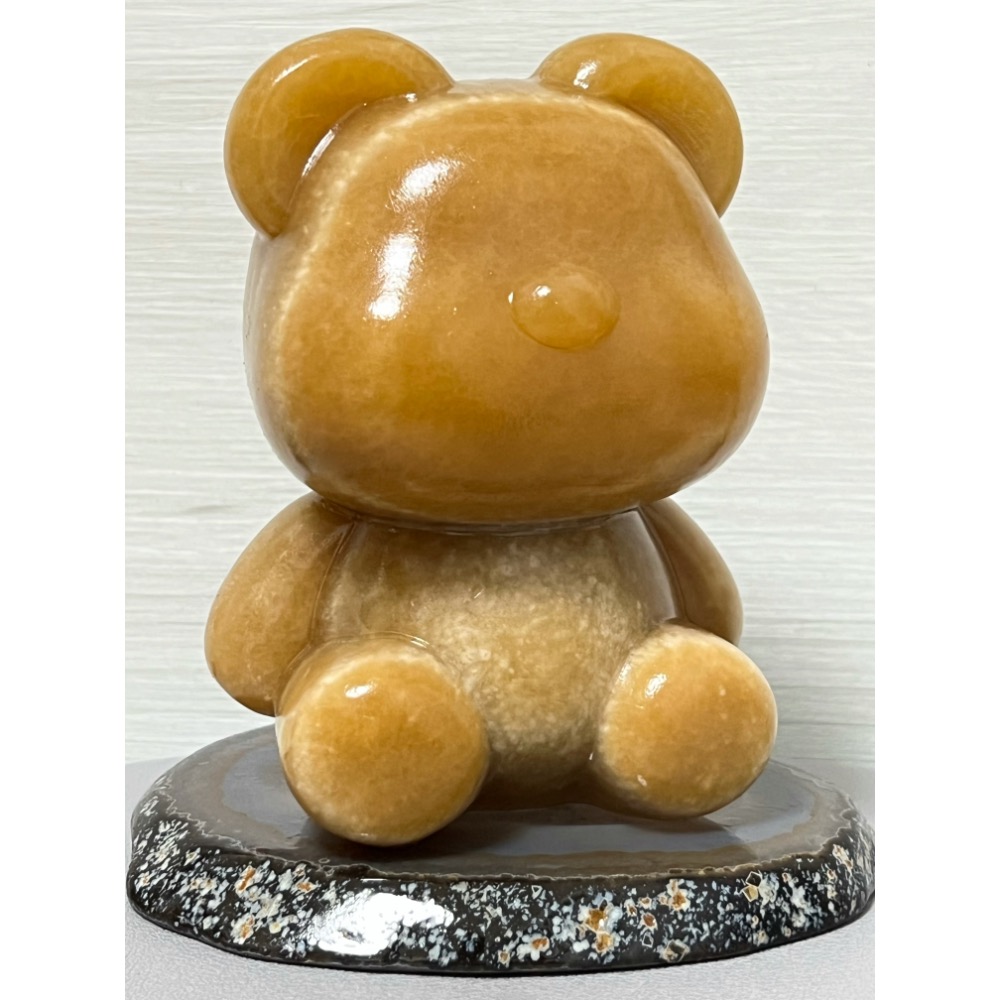 。熊。🐻 💚｜大熊礦石擺件｜。佘太翠 。糖料。🌸-細節圖3