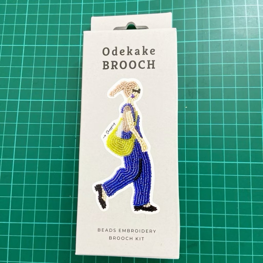 需代購 日本 MIYUKI Factory 女孩的日常胸針 珠繡 御幸 串珠刺繡材料包 一份540元（建議先評估可自行完-規格圖11