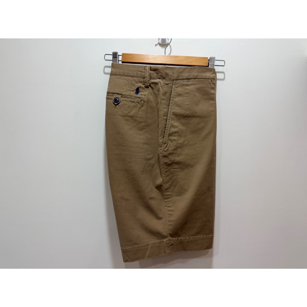 Polo Ralph Lauren Stretch Chino Shorts 9吋 卡其 經典版型 卡其工作短褲 W34-細節圖3
