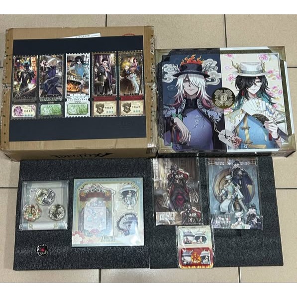 請看完內文再下單 宿傘 第五人格六週年 《真理之下－東方的麒麟》精裝版 周邊 無序號色紙-細節圖2