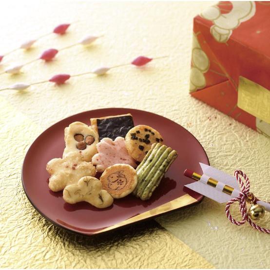 【2026新年禮盒預購】小倉山莊 仙貝 日本仙貝 千年之壽 吉祥 新年 鐵盒 春節禮盒 綜合仙貝禮盒 過年禮盒 新春禮盒-細節圖2