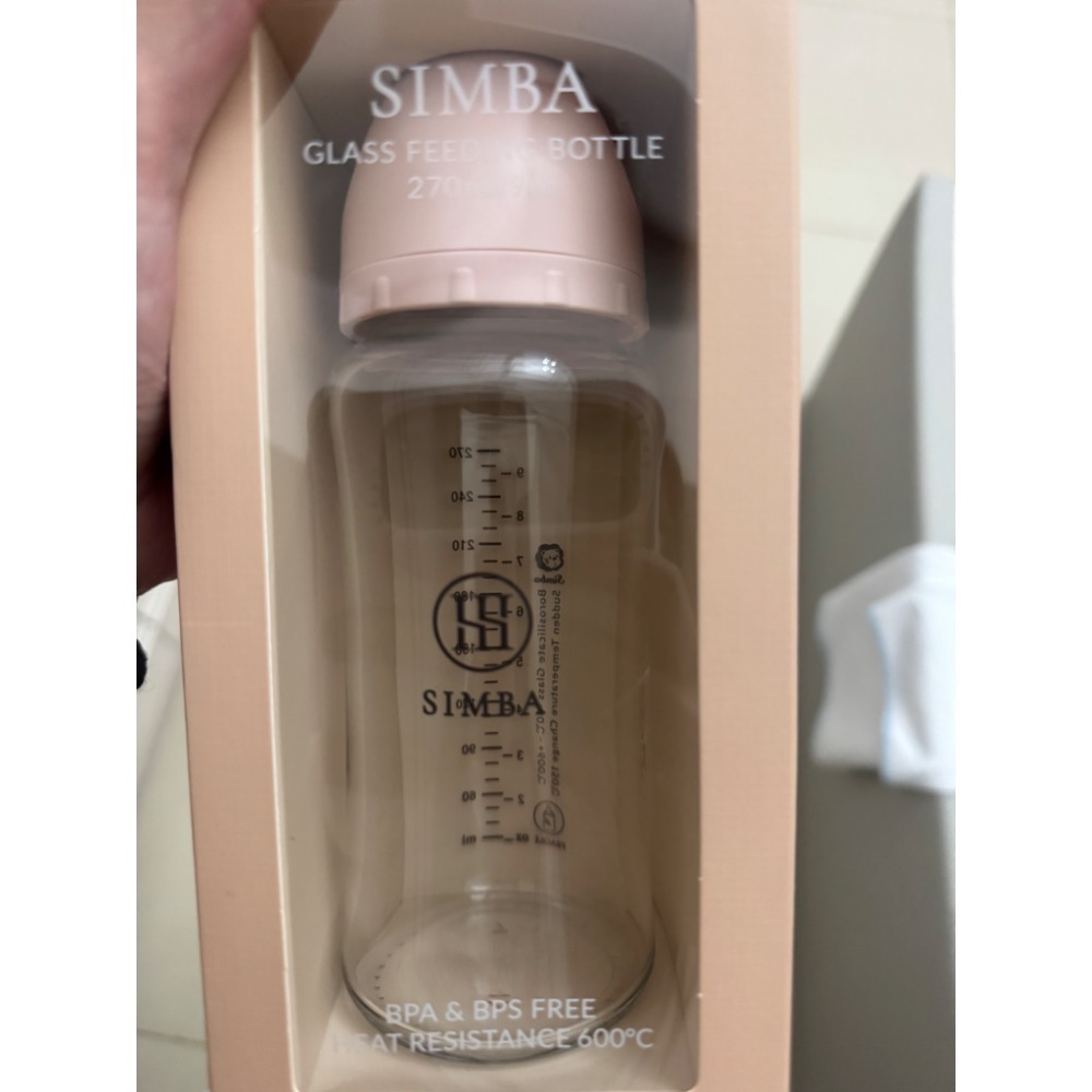 Simba全新奶瓶270ml x3-細節圖2