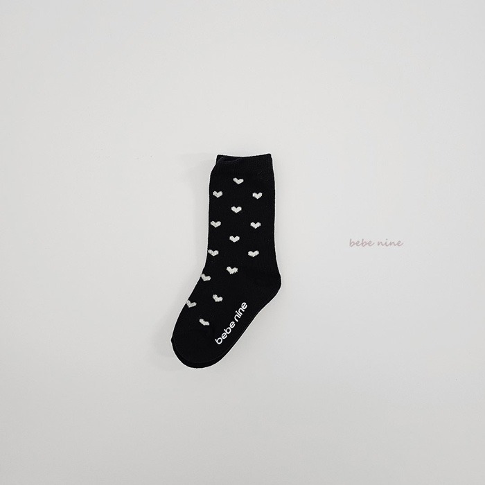 bebenine 愛心襪子組 4雙入 (65-110cm)-細節圖8