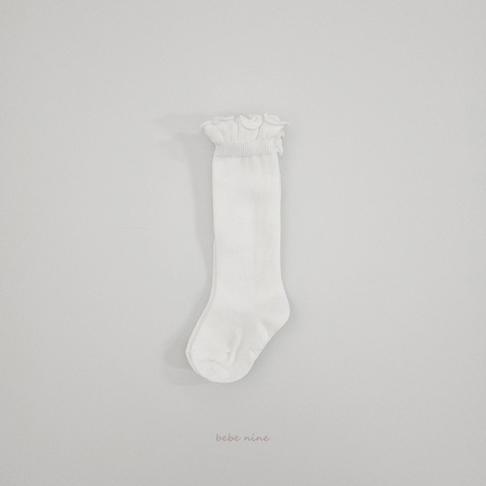 bebenine 荷葉邊長襪組 4雙入 (65-110cm)-細節圖7
