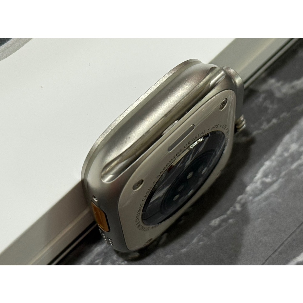 Apple Watch Ultra2 49mm LTE 原色鈦金屬 專賣店展示品9.8新電池98% 分期付款0利率-細節圖5