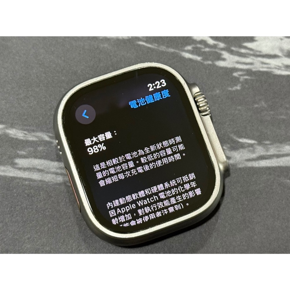 Apple Watch Ultra2 49mm LTE 原色鈦金屬 專賣店展示品9.8新電池98% 分期付款0利率-細節圖7