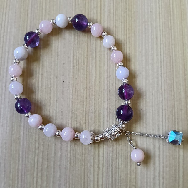 天然水晶手鍊 寶石手鍊 開運手鍊 能量水晶 招財 招桃花 好人緣 防小人 招貴人 水串 水晶手環 串珠手鍊-規格圖11