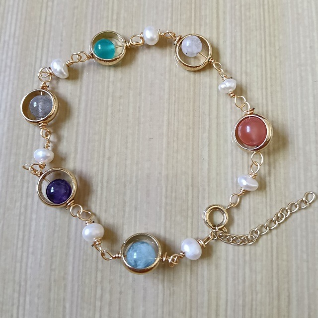 天然水晶手鍊 寶石手鍊 開運手鍊 能量水晶 招財 招桃花 好人緣 防小人 招貴人 水串 水晶手環 串珠手鍊-規格圖11