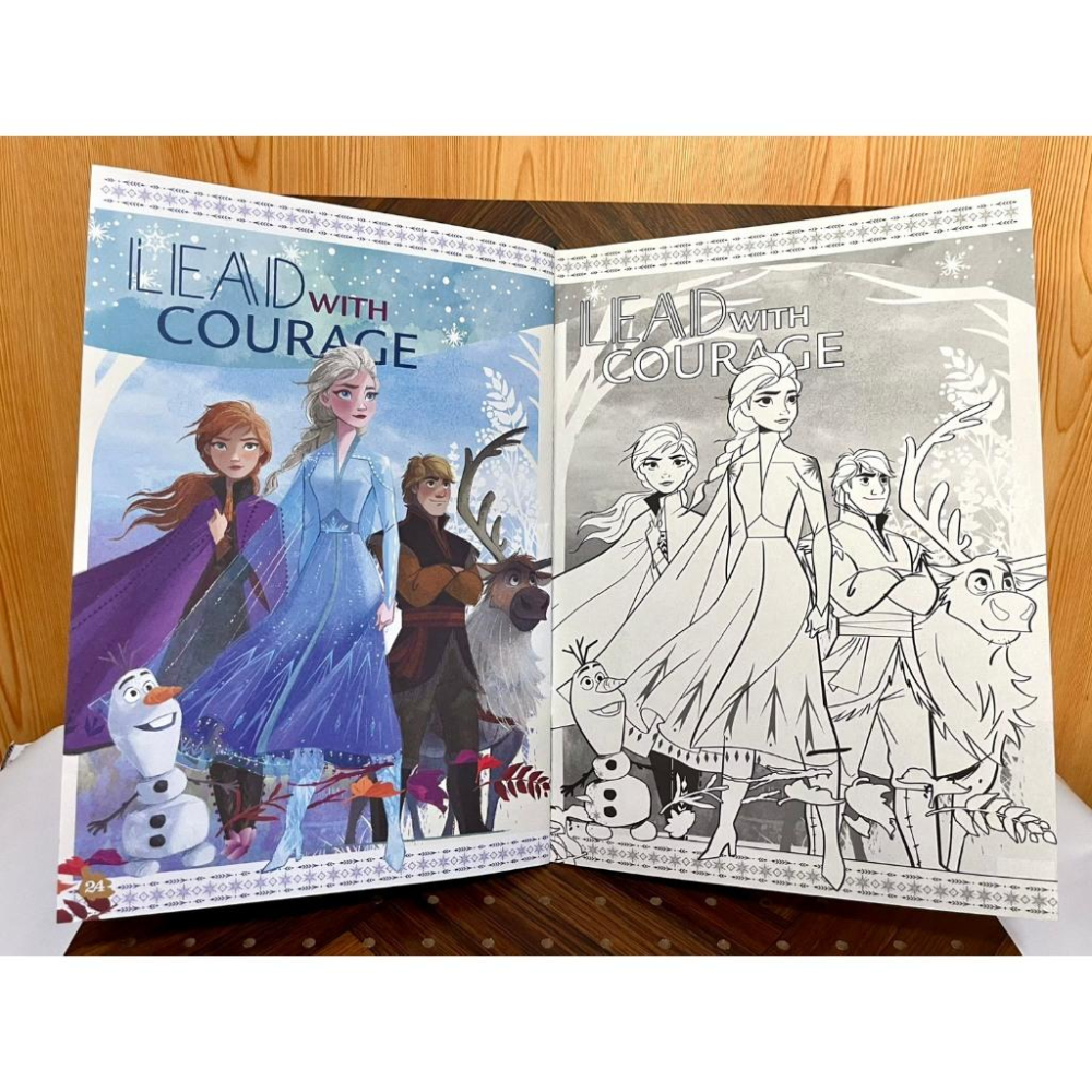 【快樂童年精品】正版授權 京甫-冰雪奇緣2 魔法貼貼畫 (內附貼紙)-細節圖6