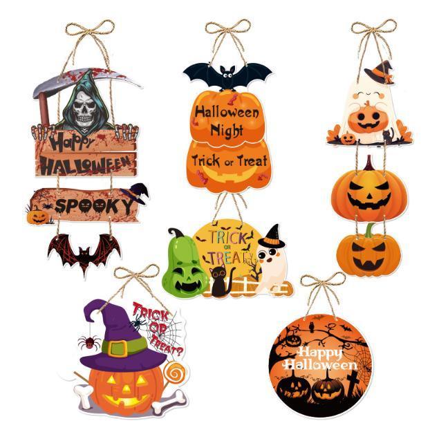 【快樂童年精品】萬聖節裝飾的好幫手~台灣現貨 2025最新萬聖節掛旗掛飾 派對裝飾佈置門掛 萬聖節掛飾佈置-細節圖3