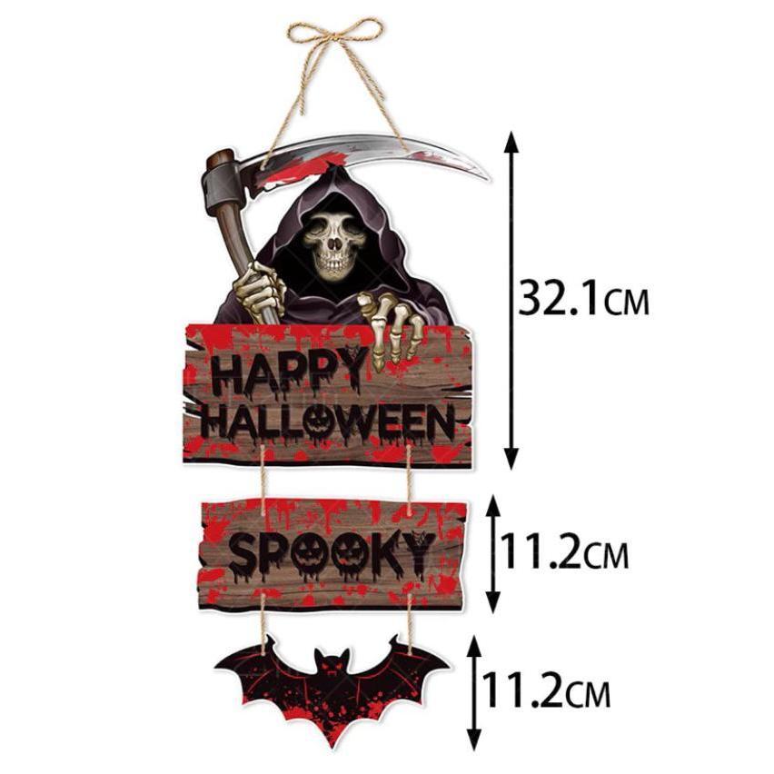 【快樂童年精品】萬聖節裝飾的好幫手~台灣現貨 2025最新萬聖節掛旗掛飾 派對裝飾佈置門掛 萬聖節掛飾佈置-細節圖5