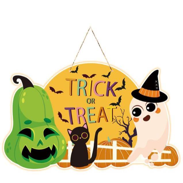 【快樂童年精品】萬聖節裝飾的好幫手~台灣現貨 2025最新萬聖節掛旗掛飾 派對裝飾佈置門掛 萬聖節掛飾佈置-細節圖7