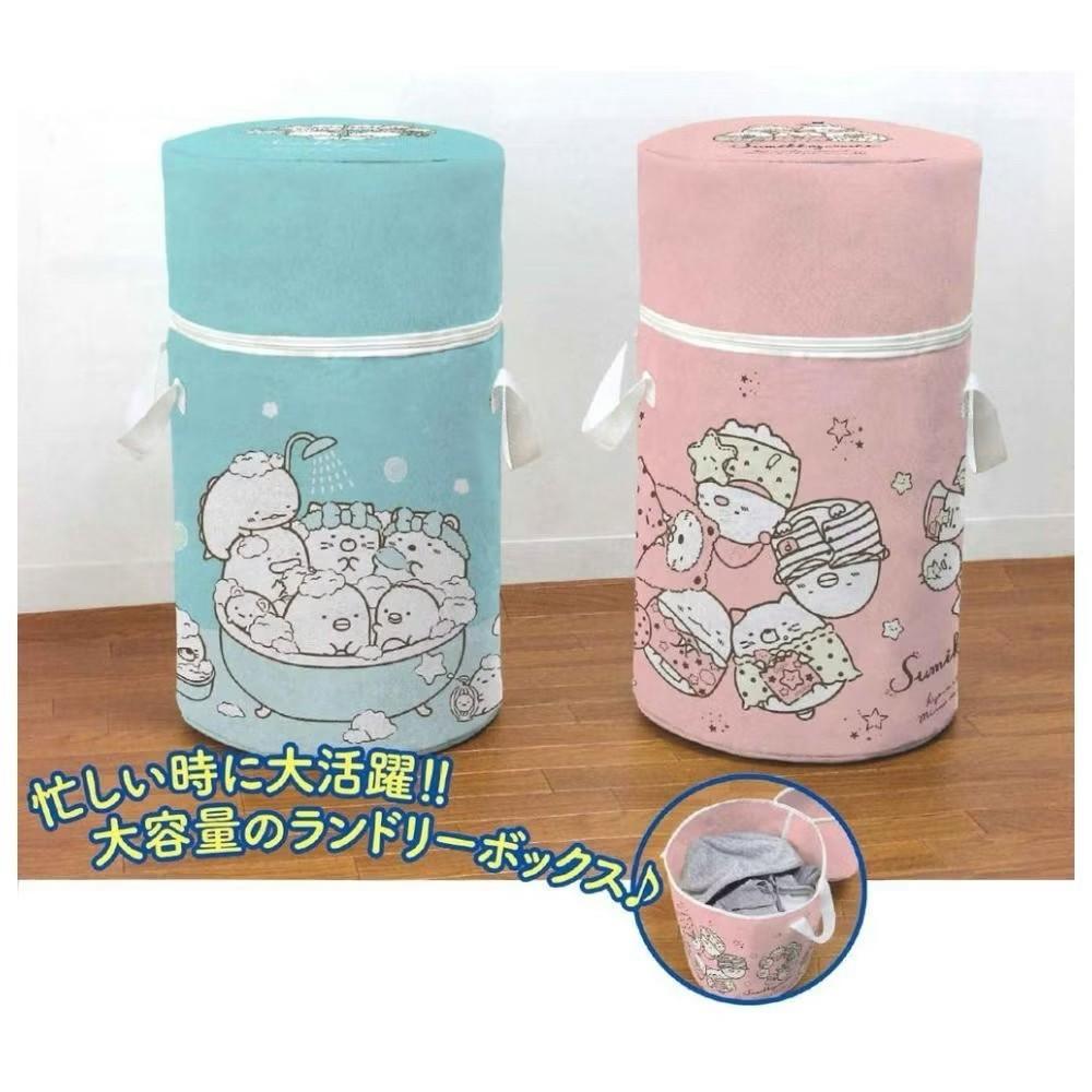 【快樂童年精品】日本進口～正版授權角落生物特大號收納籃/置物籃/洗衣籃-細節圖2