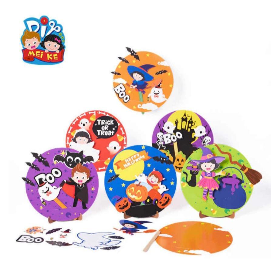 【快樂童年精品】超級可愛~現貨!! 幼兒園 國小 貼畫紙盤 DIY桌面 裝飾 幼兒園創意DIY製作材料包-細節圖2