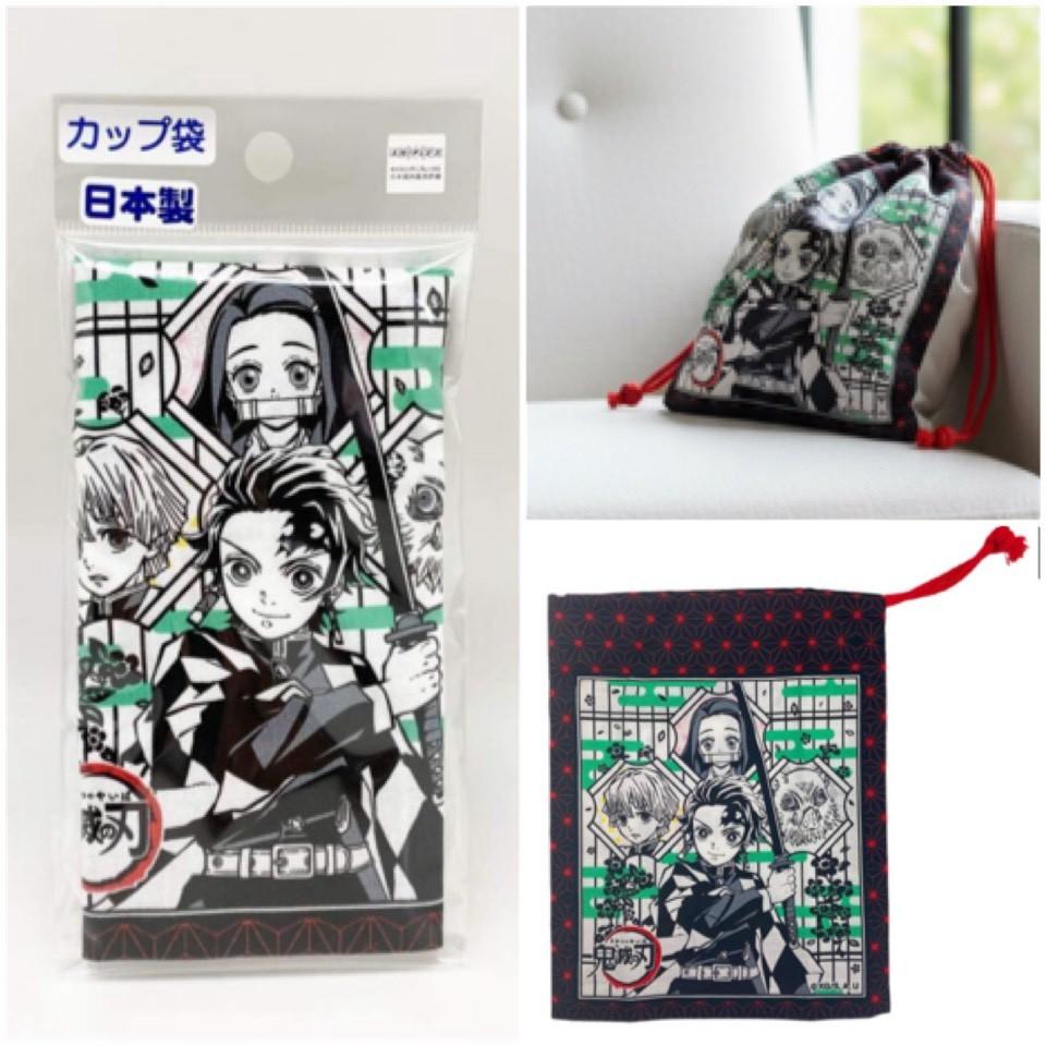 【快樂童年精品】正版授權~日本製｜鬼滅之刃正版授權 束口袋-細節圖2