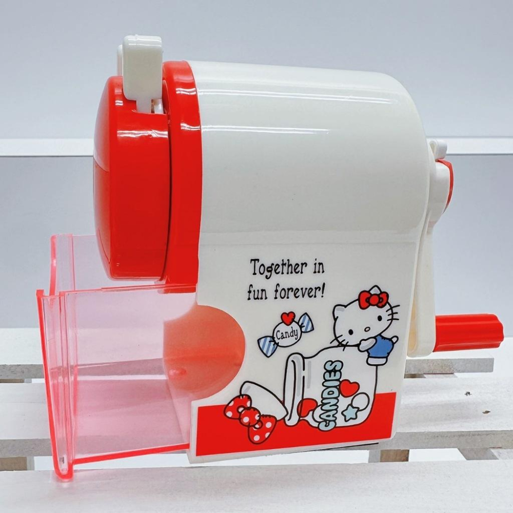 【快樂童年精品】正版授權 ~ 三麗歐 KT 布丁狗 酷洛米 大耳狗 大小通吃可調式削筆機 削鉛筆機-細節圖7