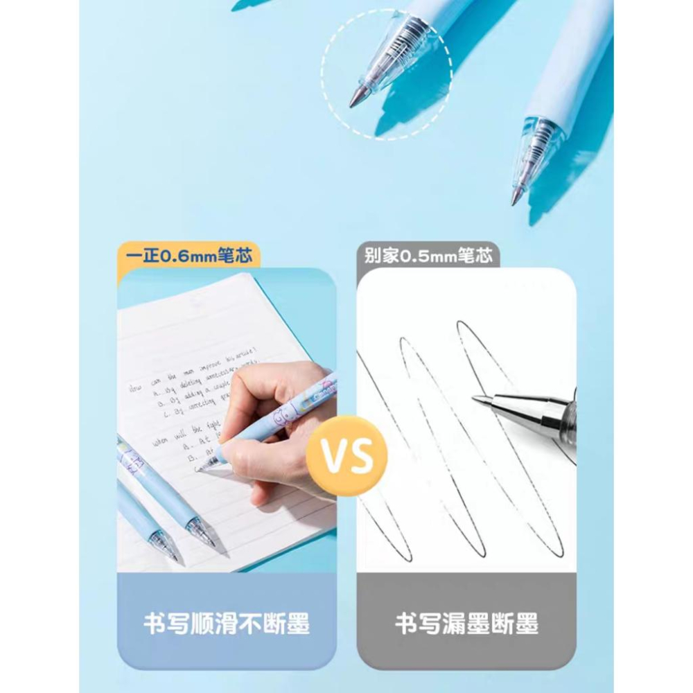 【快樂童年精品】正版授權 三麗鷗大耳狗-磨擦中性筆-細節圖3