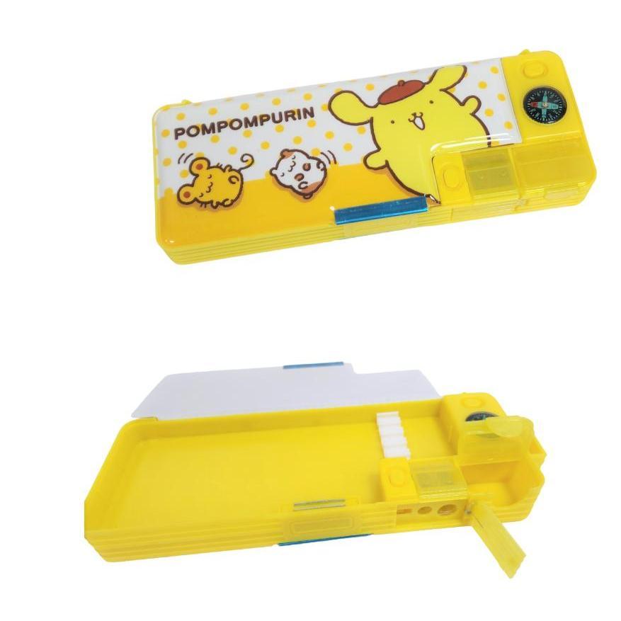 【快樂童年精品】最後數量 正版授權 ~ 三麗鷗 KT 布丁狗 雙層多功能筆盒-2款-細節圖4