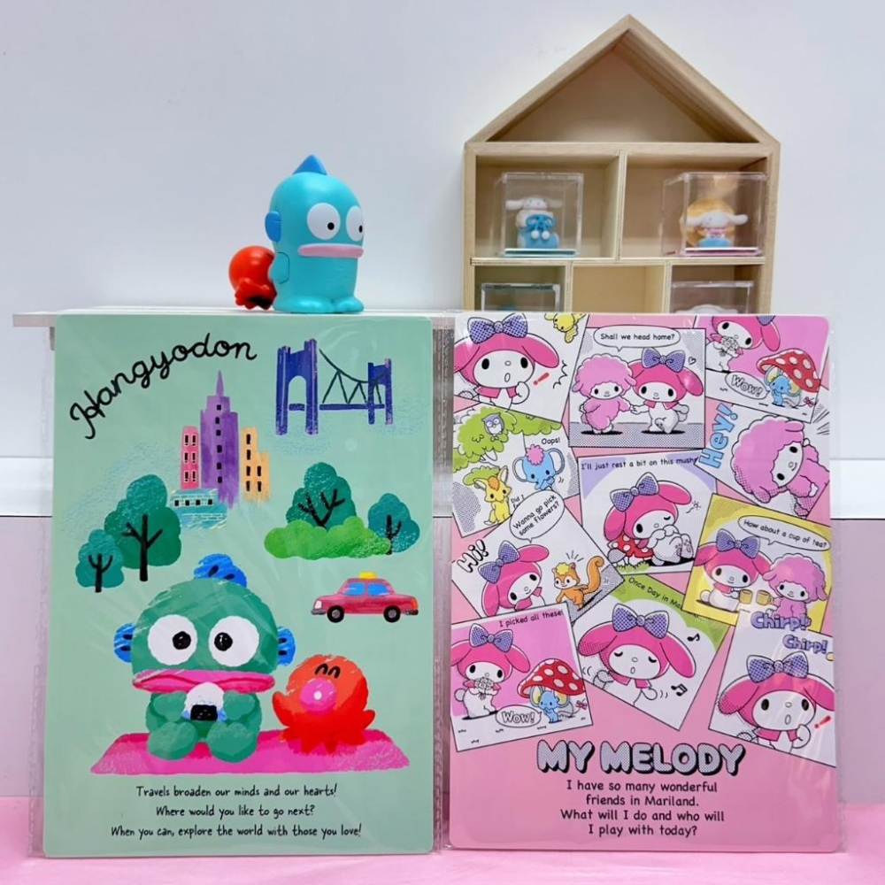 【快樂童年精品】正版幼兒國小適用 三麗鷗 酷洛米 大耳狗 布丁狗 人魚漢頓 草莓熊墊板-多款選擇(數量1為一片)-細節圖5