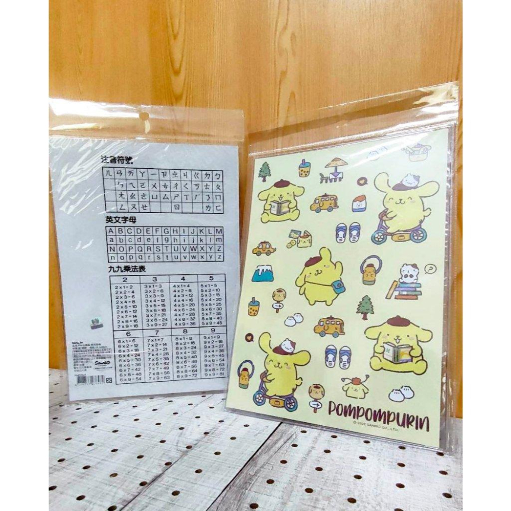 【快樂童年精品】正版幼兒國小適用 三麗鷗 酷洛米 大耳狗 布丁狗 人魚漢頓 草莓熊墊板-多款選擇(數量1為一片)-細節圖8