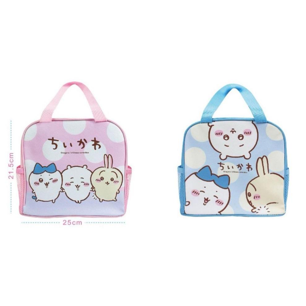 【快樂童年精品】 正版授權 吉伊卡哇-雙網便當袋(兩色)-細節圖2