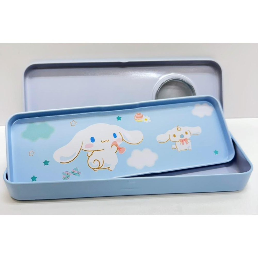 【快樂童年精品】正版授權 三麗鷗開窗雙層鐵筆盒-酷洛米 KITTY 大耳狗 3款選擇-細節圖2