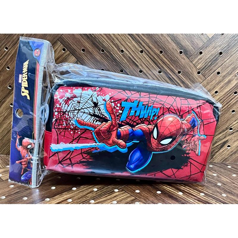 【快樂童年精品】正版授權 開學特惠 波力/蜘蛛人 大拉鏈大容量筆袋-細節圖5