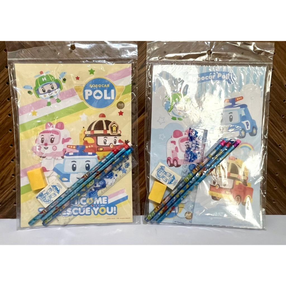 【快樂童年精品】正版授權~全新出清 波力救援小隊 文具七件組-細節圖2
