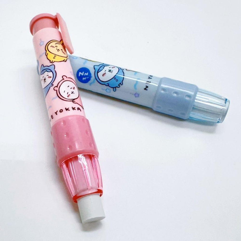 【快樂童年精品】正版授權~吉伊卡哇按壓自動橡擦 胖胖自動橡皮擦2色選擇-細節圖2