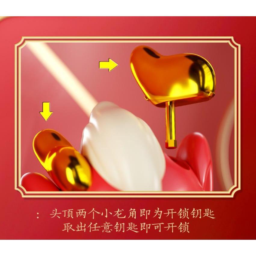 2024龍年創意多功能卡通 龍年存錢筒發光燈籠-三色選擇-細節圖7